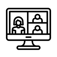 Parallel video access icon Parallel video access icon